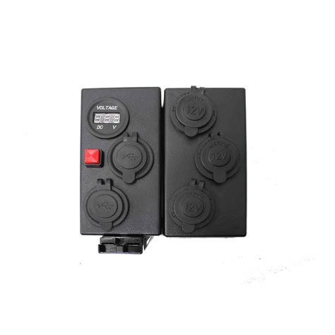 multi outlet control box 12v dc power distribution|12v dc battery box.